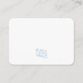 Toile Peter the Rabbit Beatrix Baby Shower Books エンクロージャーカード (裏面)