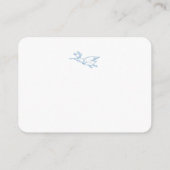 Toile Peter the Rabbit Beatrix Baby Shower Diaper エンクロージャーカード (裏面)