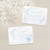 Toile Peter the Rabbit Beatrix Baby Shower Diaper エンクロージャーカード