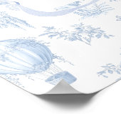 Toile Safariエアバルーンベビーシャワーへようこそ ポスター (角)