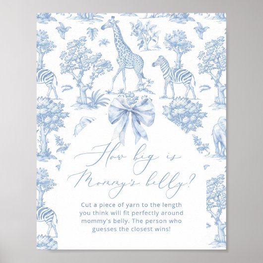 Toile Safariママのベリーゲームの大きさ ポスター (正面)