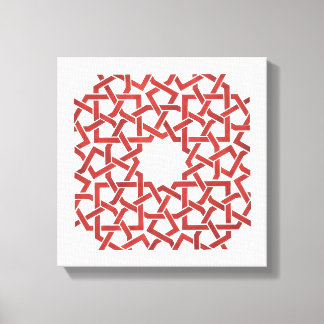 Toile tendue Mosaïque marocaine rouge MAMLUK キャンバスプリント