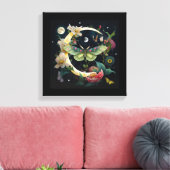 Toile tendue -  Papillon de nuit キャンバスプリント (インサイチュ (リビング))