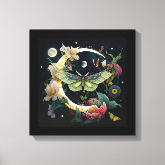 Toile tendue -  Papillon de nuit キャンバスプリント (正面)