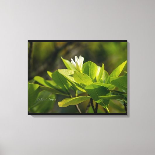 Toile "Tiare Tahiti" photographie Itata'e Hoho'a  キャンバスプリント (正面)