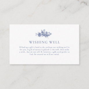 Toile Wishing Wellエレガントエンクロージャカーフランスのド エンクロージャーカード