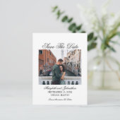 Toile & Writhaprage日付を保存する写真はがき インビテーションポストカード (スタンド正面)