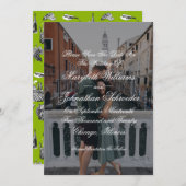 Toile & Writhic Save The Date Photo Card セーブザデート (正面/裏面)