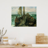 Toilers of the Sea by Edouard Manet,ヴィンテージ・アート ポスター (キッチン)