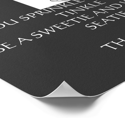 TOILET BATHROOM RULES ポスター (角)