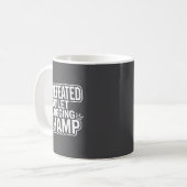 Toilet Champion Clogging Undefeated コーヒーマグカップ (正面左)