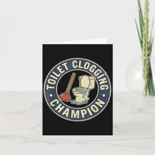 Toilet Clogging Chamon  カード (正面)