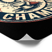 Toilet Clogging Chamon ポスター (角)