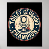 Toilet Clogging Chamon ポスター (正面)