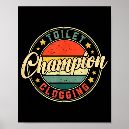 Toilet Clogging Chamon  ポスター (正面)