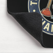 Toilet Clogging Chamon  マウスパッド (コーナー)