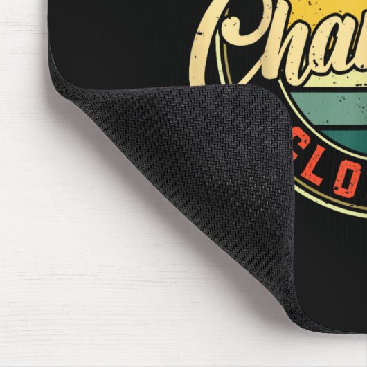 Toilet Clogging Chamon  マウスパッド (コーナー)