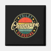 Toilet Clogging Chamon  マグネット (正面)