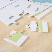 toilet dog ジグソーパズル (側面)