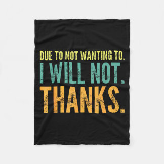 Toilet Later Feelin' Clog Saying Might HumorFeelin フリースブランケット