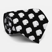 Toilet Paper Pattern ネクタイ (ロール)