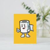 Toilet Roll ポストカード (スタンド正面)