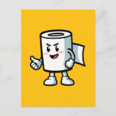 Toilet Roll ポストカード (正面)