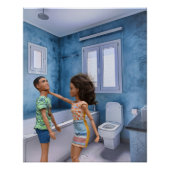 Toilet seat conflict ポスター (正面)