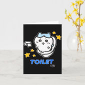 Toilet Time Chikawa Meme Tee カード (黄色い花)