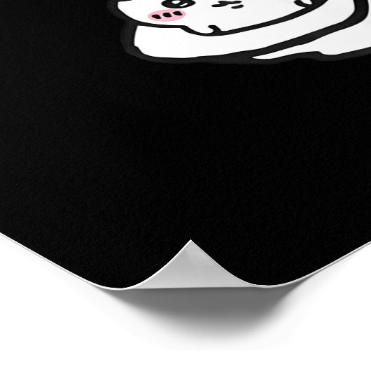 Toilet Time Chikawa Meme Tee  ポスター (角)