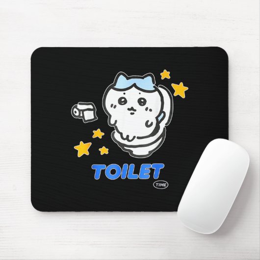 Toilet Time Chikawa Meme Tee  マウスパッド (マウス)