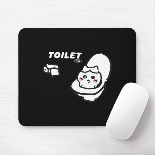 Toilet Time Chikawa Meme Tee  マウスパッド (マウス)
