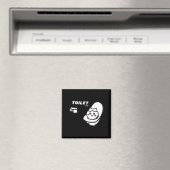 Toilet Time Chikawa Meme Tee  マグネット (インサイチュ (食洗機))