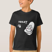 Toilet Time Chikawa Meme Tee Tシャツ (正面)