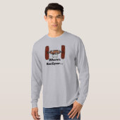 ToiletPaperHolderEmpty、Where'sMacGyver… Tシャツ (正面フル)