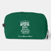 Toiletry Bag - Forest Green (Personalized) ドップキット (正面)