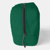 Toiletry Bag - Forest Green (Personalized) ドップキット (右)