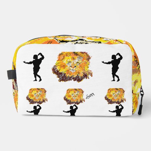 Toiletry Bag :  King OF The Jungle  ドップキット (正面)