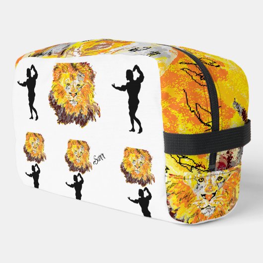 Toiletry Bag :  King OF The Jungle  ドップキット (左コーナー)