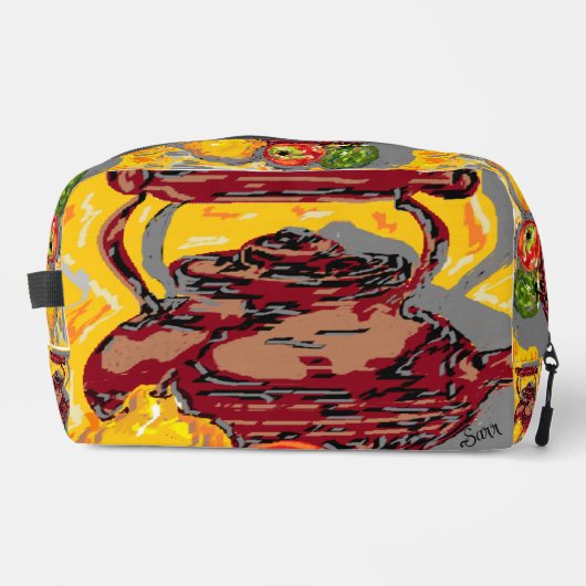 Toiletry Bag :  Tea Time ドップキット (正面)