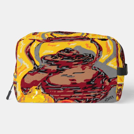 Toiletry Bag :  Tea Time ドップキット (裏面)