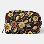 Toiletry Bags flowers pattern  ドップキット (裏面)