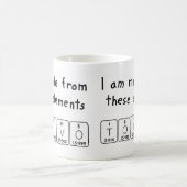 Toivo定期テーブル名mug コーヒーマグカップ (中央)