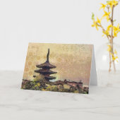 Tojiタワーカード カード (黄色い花)