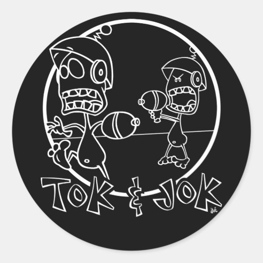 Tok & Jokダークシール ラウンドシール (正面)