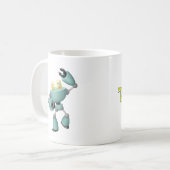 Tok & Jok TokBot対JokBot Mug コーヒーマグカップ (正面左)