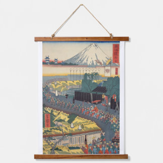 TOKAIDO FUCHU ウッドウォールタペストリー 吊り下げ型タペストリー