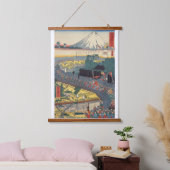 TOKAIDO FUCHU ウッドウォールタペストリー 吊り下げ型タペストリー (寝室)