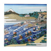 Tokaido HokusaiのKanayaからの富士 タイル (正面)
