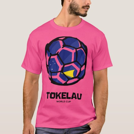 Tokelau Country Flag Tシャツ (正面)